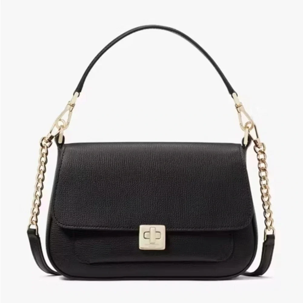 Kate Spade Phoebe Small Flap Crossbody, Black